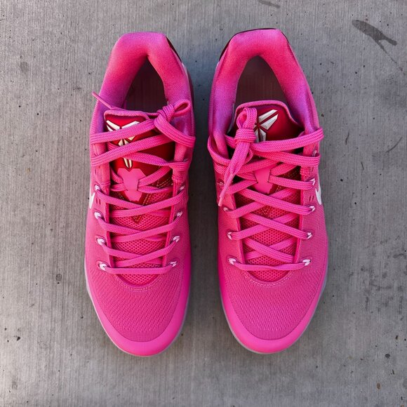 Nike Kobe 9 EM Low Protro Kay Yow Think Pink HQ4995-600 Men's 9.5 Basketball - Picture 2 of 6
